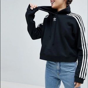 ADIDAS CROP HOODIE